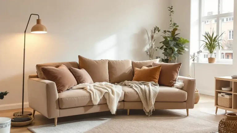 Přesunutí pohovky jednoduchý trik který změní uspořádání obývacího pokoje často opomíjený