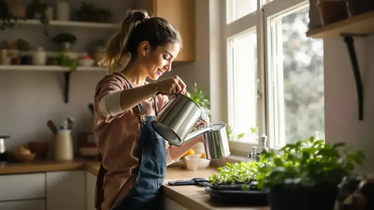 Zalévání sazenic vodou z vaření těstovin promění zahradu, trik který mnoho lidí stále nezná